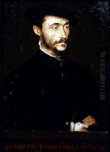 Portrait of Jacques Bertaut Portrait of Jacques Bertaut