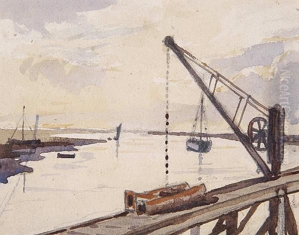 Dockside Crane, Woodbridge - view 1