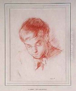 Portrait of Albert Rothenstein Rutherstone 1881-1953 1899