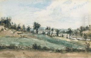 A Suffolk Landscape by Thomas Gainsborough