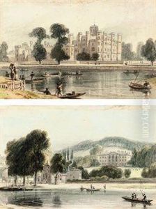 A View Of The Royal Palace At Kew
