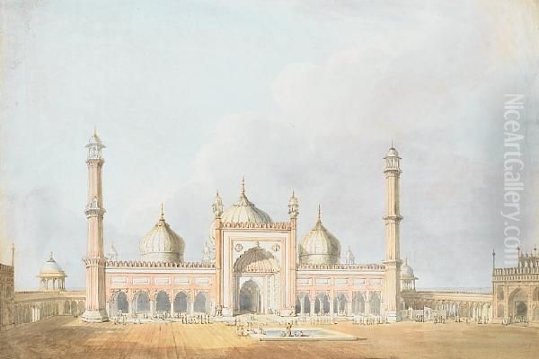 The Jama Masjid, Delhi, India - view 1