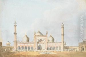 The Jama Masjid, Delhi, India