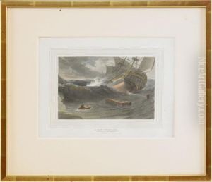 A Man Overboard by William Daniell RA