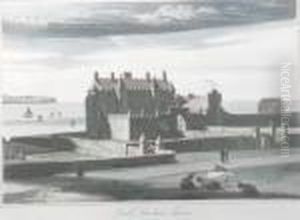 Castle Sinclair, Thurso by William Daniell RA