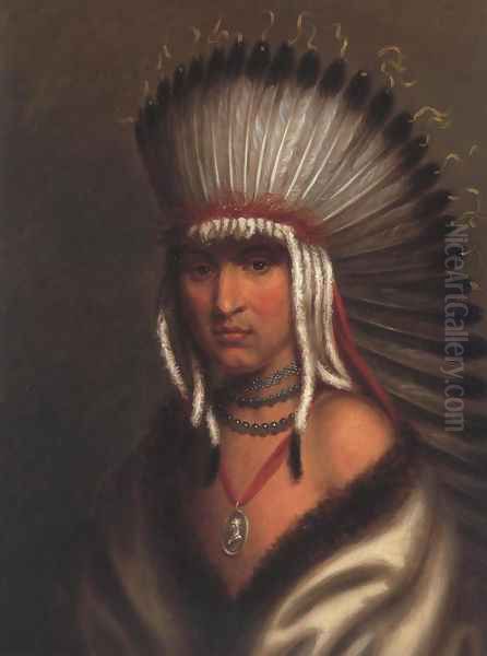 Petalesharro (Generous Chief) Pawnee 1822 - view 1