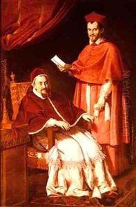 Portrait of Pope Gregory XV and Ludovico Ludovisi