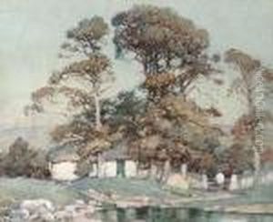 Lower Trevorgus, Cornwall by Albert Moulton Foweraker