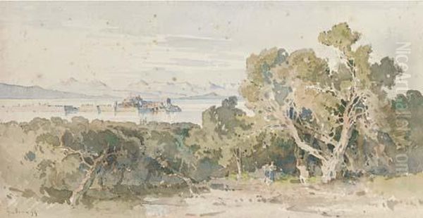 A Lakeside Landscape, Greece - view 1