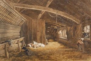 Cattle In A Stable
