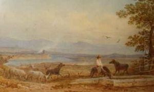 Watering Horses In The Campagna