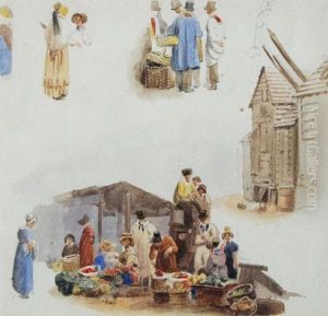 Studies At Hastings Market by Robert Hills
