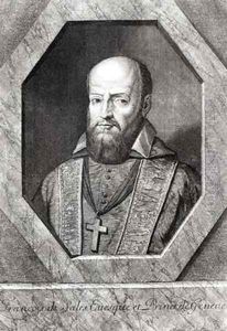 Portrait of Francois de Sales 1567-1622 Portrait of Francois de Sales 1567-1622