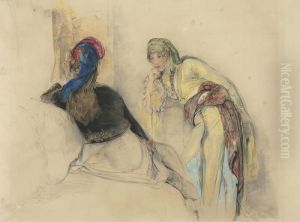Two Women In An Interior, Bursa Two Women In An Interior, Bursa