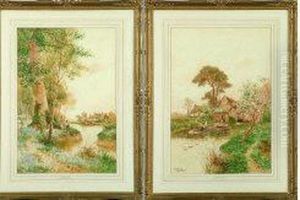 "springtime" And "bluebells" by Walker Stuart Lloyd