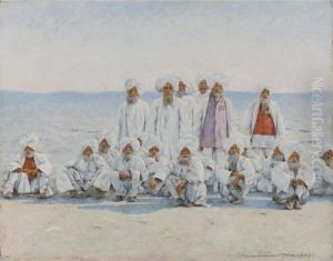 On Durbar Day by Mortimer Luddington Mempes