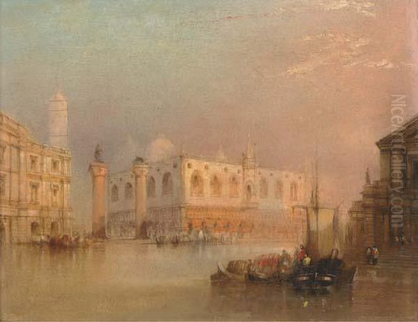 Vessels Before St Mark's Square, Venice - view 1