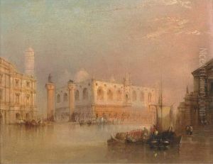 Vessels Before St Mark's Square, Venice