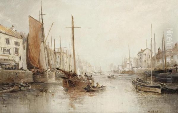Fishing Boats In Estuary - view 1