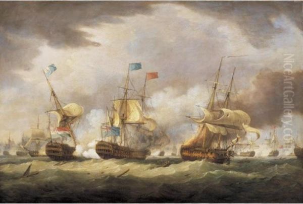 The Battle Of Camperdown - view 1