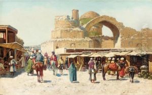 Market Day by Richard Karlovich Zommer