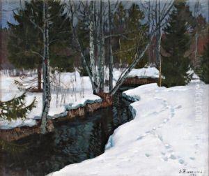 Riviere Sous La Neige Riviere Sous La Neige