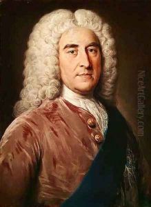 Portrait of Thomas Pelham Holles 1693-1768 f Newcastle under Lyme