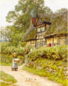 An Old Cheshire Cottage