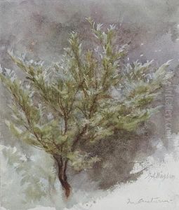 A Sapling In An Autumn Wind by Helen Mary Elizabeth Allingham
