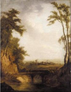 The Woodland Bridge by Thomas Barker of Bath