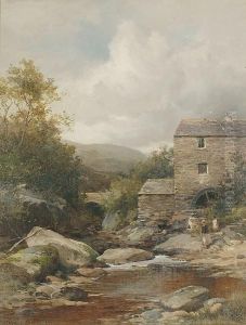 Tom````s Mill, Bettws-y-coed by David Bates