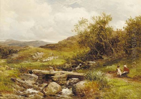 A Rustic Bridge, Capel Curig - view 1