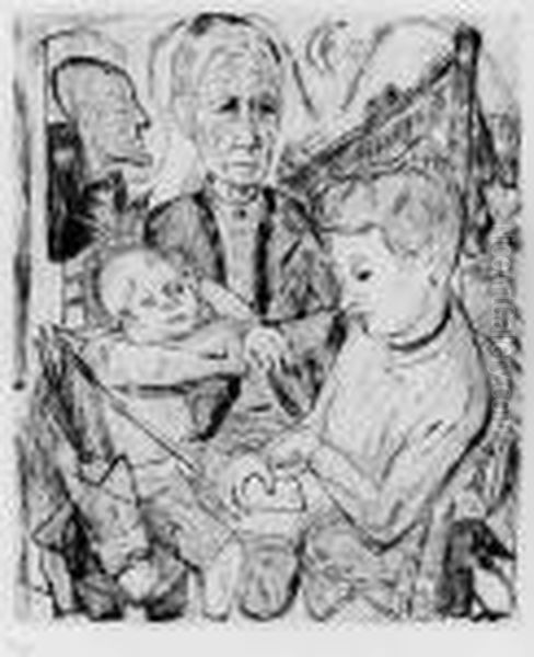 Familienszene (familie Beckmann) - view 1