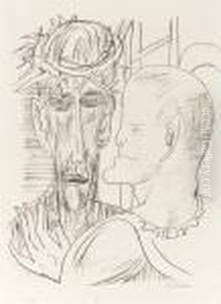 Christ And Pilate - view 1