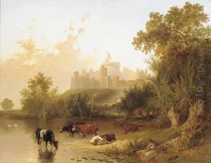 Windsor Castle From The Thames