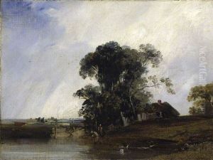 Landscape With A Pond Landscape With A Pond