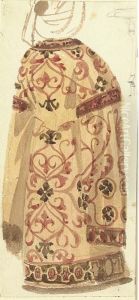 A Moorish Costume Study by Richard Parkes Bonington