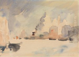 Santa Maria Della Salute, Venice by Hercules Brabazon Brabazon