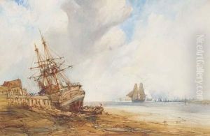 On The Medway by John Callow