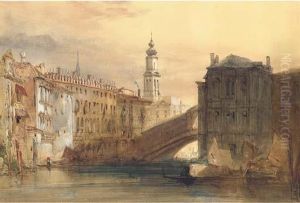The Palazzo Dei Camerlenghi, Venice by William Callow