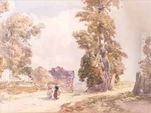 Road To The Farm by William Callow