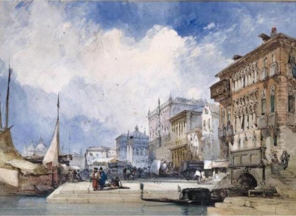 Entrance To The Court Of The Ducal Palace, Venice - view 1