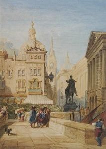 Continental Town Scene, Toledo