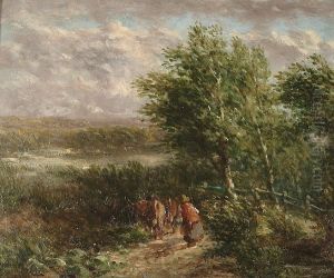 Landscape With Cattle And A Drover On A Path