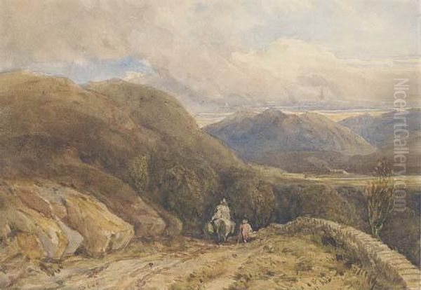 A Welsh Mountain Valley - view 1