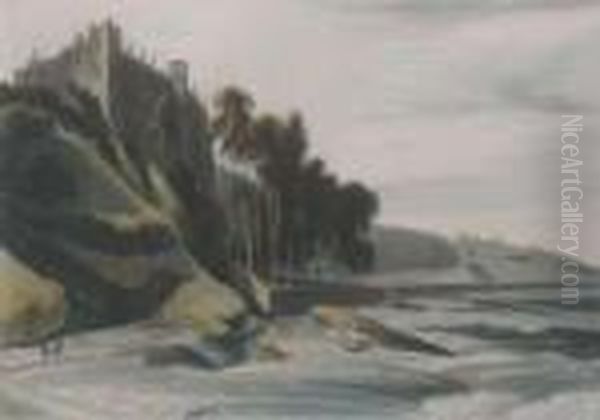 Dunsky Castle Near Port Patrick, Wigtonshire - view 1