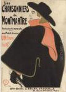 Aristide Bruant Dans Son Cabaret (d. 348; A.15; Adr. 12; W. P9) by Henri De Toulouse-Lautrec