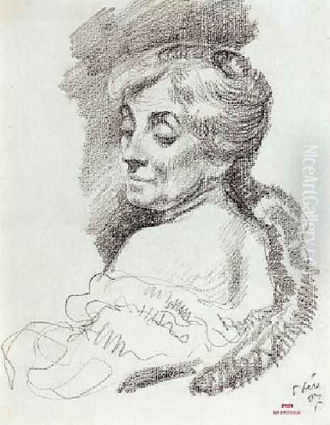 Portrait De Mme Van Rysselberghe - view 1