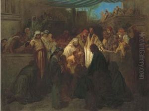 Christ Blessing Children