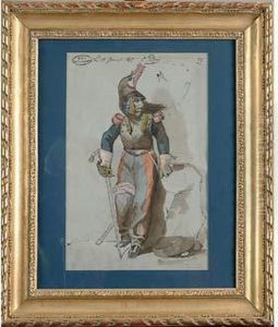 portrait De Militaire by Gustave Dore